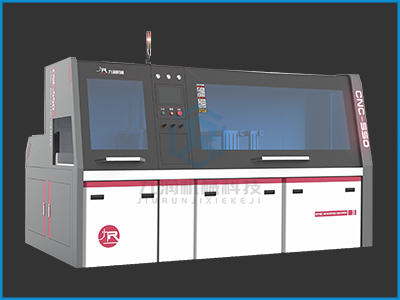 JR-550CNC-3A-1S橫切全自動數控鋁切機-無尾料型