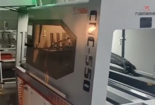 CNC-550三軸無尾料切鋁機